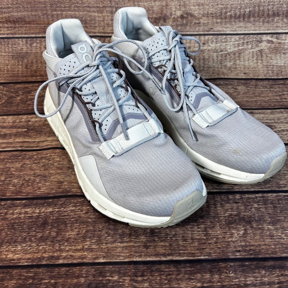 On Cloudnova Fade Desert Women Running Shoes US 10.5 Sneaker CloudTec No Insoles
